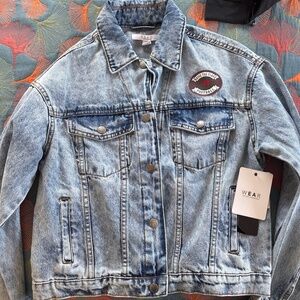Brand new Tampa bay Bucs denim jacket